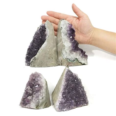 Kg Amethyst Crystal Geode Specimen Set Pieces Dn For Sale