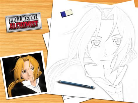 Edward Elric Fullmetal Alchemist Wallpaper By Square Enix