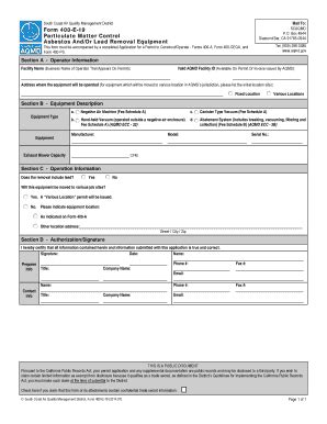 Fillable Online Aqmd AQMD Form 400 E 19 Aqmd Fax Email Print PdfFiller