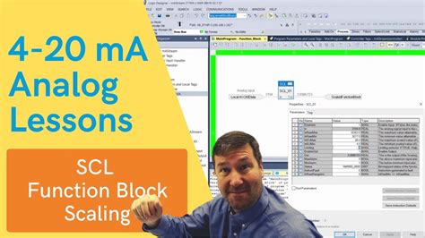 Scaling A Ma Analog Input In An Allen Bradley Plc Function Block