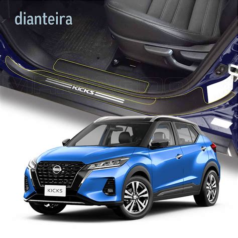 Soleiras Super Protetoras Nissan KICKS 2022 2023 2024 MRMAGOO STORE