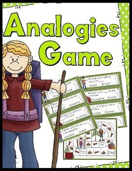 Super Fun Analogies Game Great Practice For Students Learning About