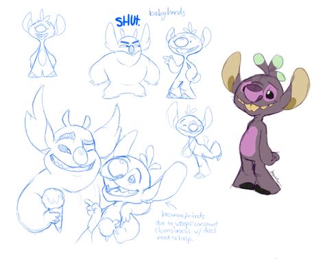 Safe Artist Angoraram Ace Lilo Stitch Woops Lilo