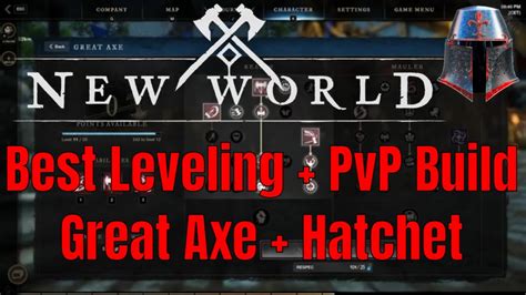 New World Great Axe Hatchet Build Best Leveling Build YouTube