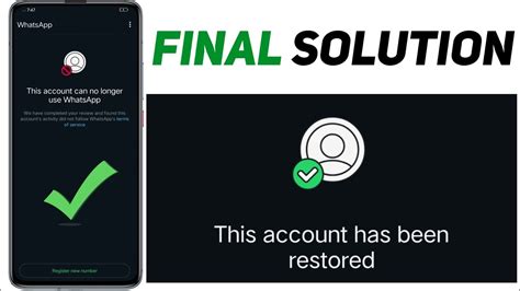 This Account Can No Longer Use Whatsapp Whatsapp Banned My Number