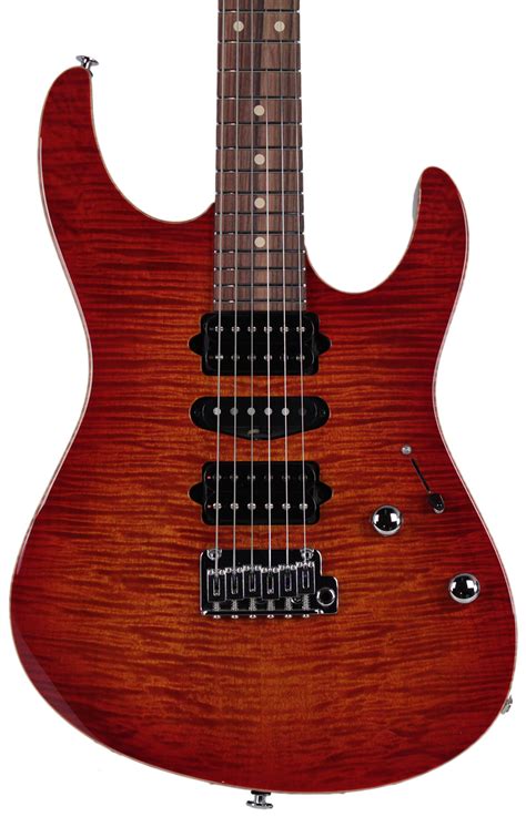 Suhr Modern Pro Guitar Fireburst Pau Ferro Hsh Humbucker Music