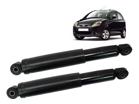 Kit Amortiguadores Traseros Chevrolet Spark Lt 2006 2016 Par Cuotas