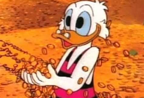 Meme Generator - Scrooge McDuck holding gold coins - Newfa Stuff