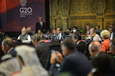 Pembukaan Ktt G20 Indonesia 2022 Antara Foto