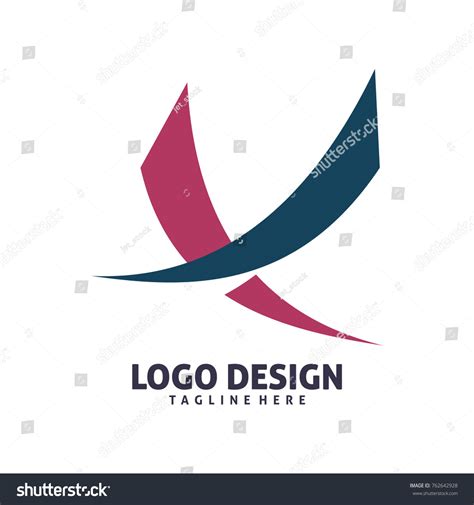 Letter X Logo Design Stock Vector (Royalty Free) 762642928 | Shutterstock