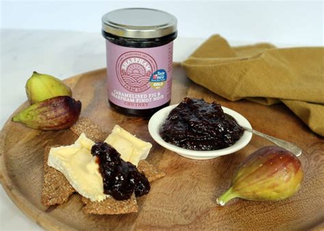 Sharpham Caramelised Fig Pinot Noir Chutney Sharpham Cheese