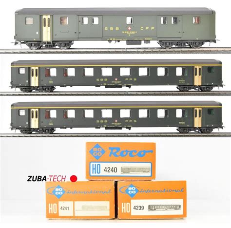 3x Roco EW II Personenwagen SBB H0 GS Mit OVP Kaufen Auf Ricardo