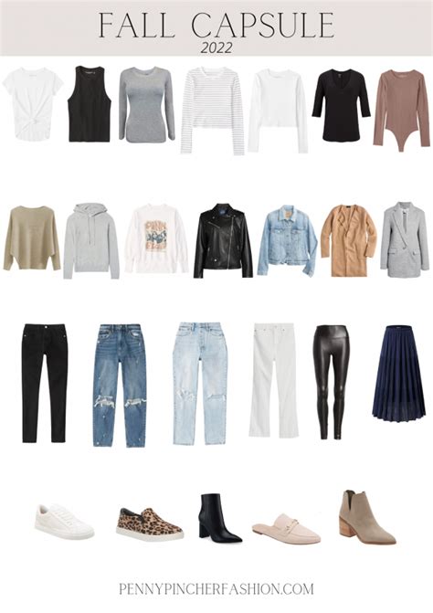 Fall 2022 Capsule Wardrobe Outfits Penny Pincher Fashion Blog