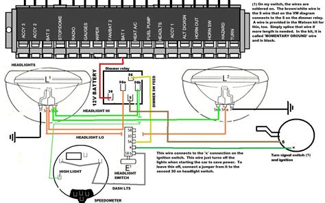 Vw Beetle Wiring Diagram 1968