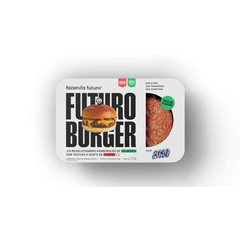 Hamb Rguer Vegetariano Futuro Burguer Fazenda Futuro G Plant Based