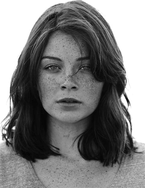 Freckles Brunette Face Women Wallpaper Coolwallpapers Me