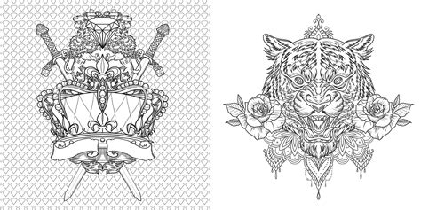 Tattoo Coloring Book By Igloobooks Official Publisher Page Simon