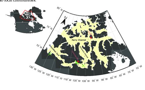 The National Snow And Ice Data Center Nsidc Region Definition Of The