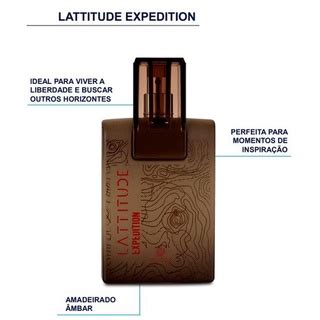 Perfume Lattitude Expedition Original 100 Ml Hinode Shopee Brasil