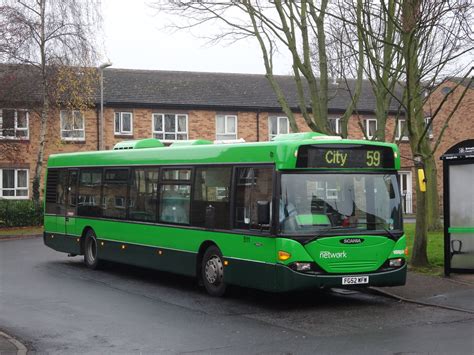 Nottingham City Transport Scania Omnicity Fg Wfw Flickr