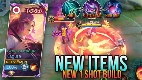 New Update Kagura New One Shot Build With New Items Must Try Build