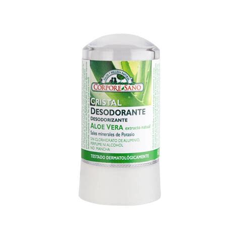 DEO CRISTAL MINERAL PROTECTOR CORPORE SANO Desodorante Natural Que