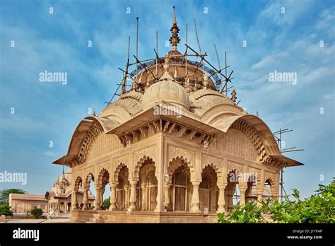 Kusum sarovar ancient abandoned temple in India UP Stock Photo - Alamy