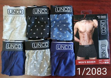 Boxer Hombre Algodon Unco Pack