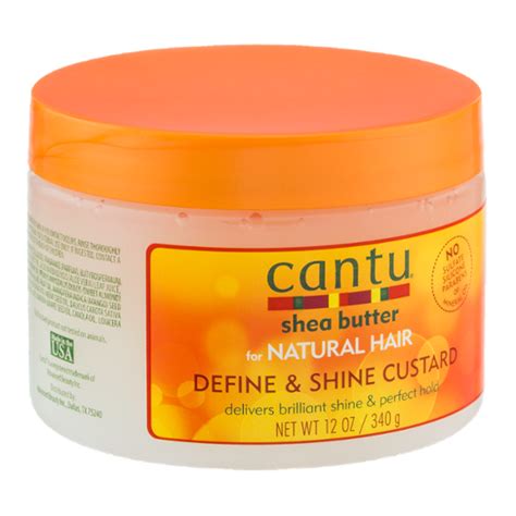 Cantu Shea Butter For Natural Hair Define Shine Custard Reviews