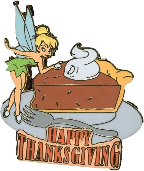 Disney Parks Tinkerbell Happy Thanksgiving Pin Clothing