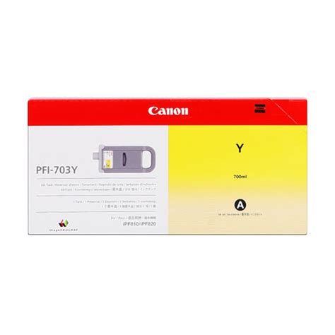 Tinteiro Original Canon Pfi Amarelo Udi Universo Da Inform Tica