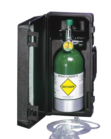 Portable Emergency Oxygen Unit American Dental Accessories Inc