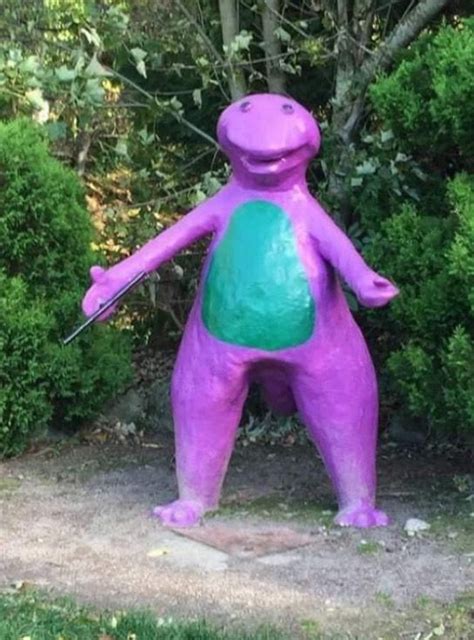 Creepy Barney Memes