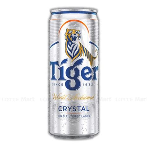 Bia Tiger Crystal Lon 330ml