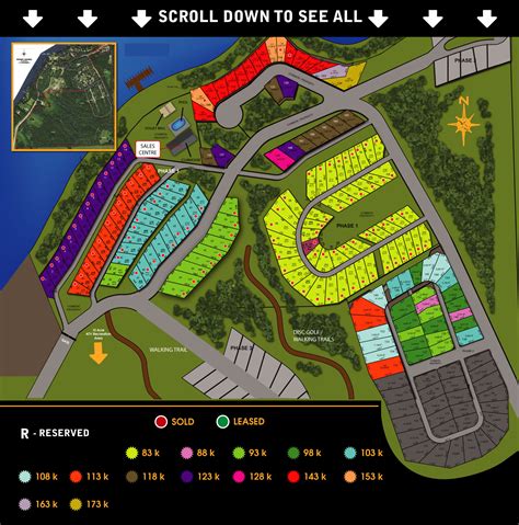 Full Map – Sunset Shores RV Resort