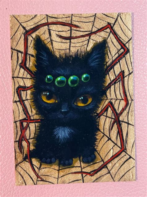 Jel Ena — "Spider Kitty" Print