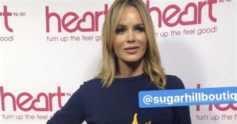 Bgt Babe Amanda Holden Shows Off Killer Curves In Figure Hugging