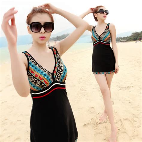 Women Summer Dress One Pieces Swimsuits Big Women Extra Large Size