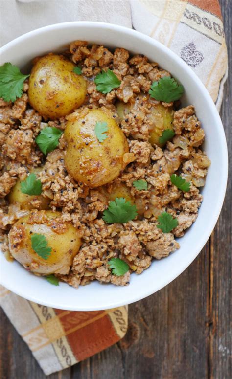 Instant Pot Ground Pork Vindaloo With Potatoes My Heart Beets