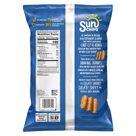 Sunchips Original Whole Grain Chips 7oz Snacks Fast Delivery By App