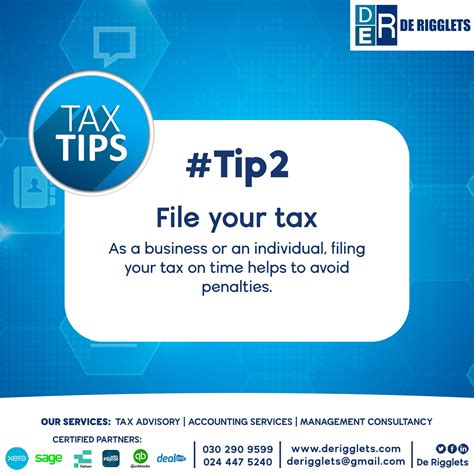 DE RIGGLETS & ASSOCIATES on Twitter: "File you tax. As a business or an