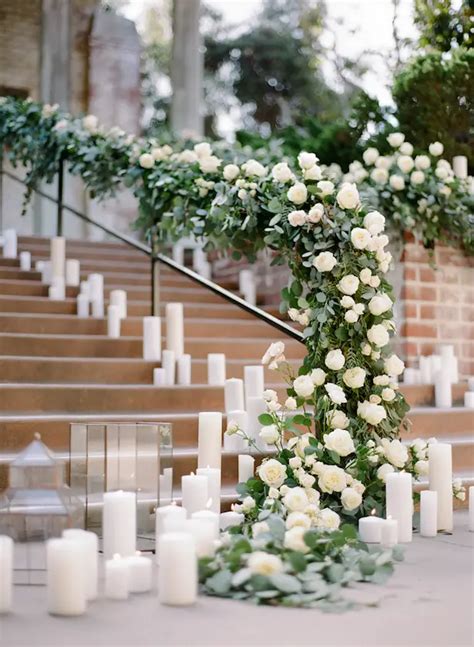 15 Wedding Staircase Decor Ideas For An Ultra Glamorous Affair Belle