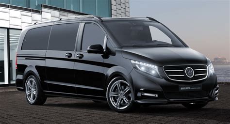 Brabus Turns The Mercedes V Class Into A Rolling Business Lounge Carscoops