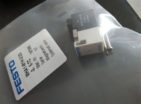 1PC New Festo MHA1 M1H 3 2G 0 6 TC 197005 Solenoid Valve EBay