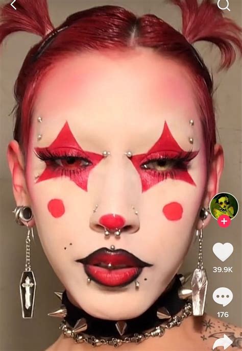 Pin By Josi Silva On Fantasias Clown Makeup Cute Clown Makeup Funky