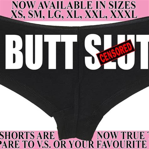 Sexy Butt Panties For Her Etsy