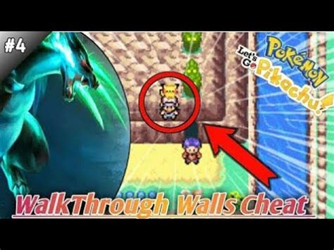 Pokemon Let S Go Pikachu GBA Cheat Code Wall Through Walls