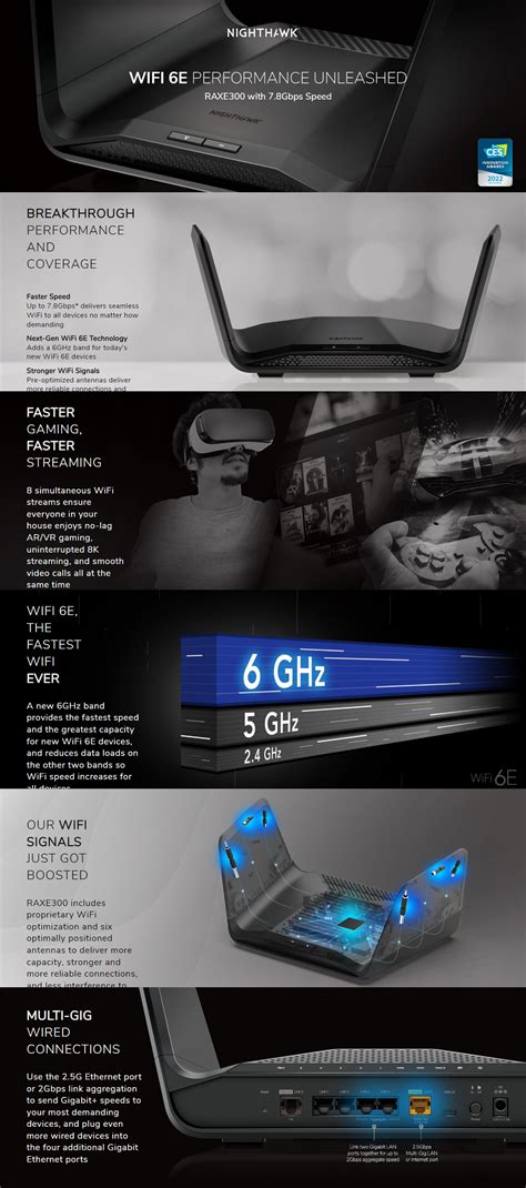 Netgear Raxe300 100aps Nighthawk Raxe300 Wifi 6e Router Cpl Online