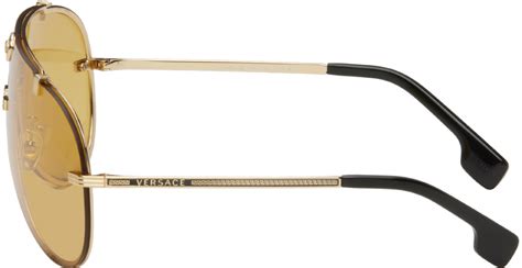 Versace Gold Medusa Mesmerize Sunglasses Versace