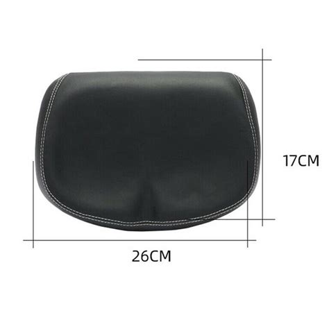 Noseless Replacement Saddle For Bicycle L Black